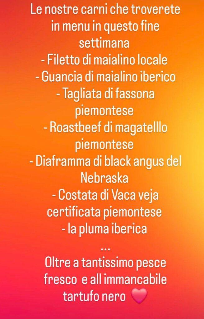 menù